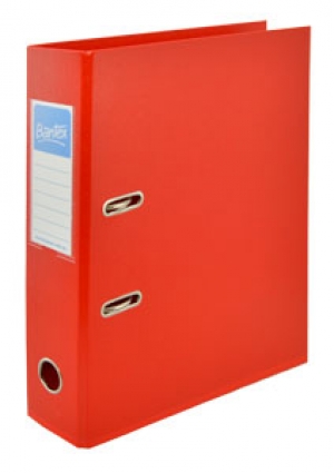 Bantex A4 70mm PVC Lever Arch File Red 1450-09 Box 10
